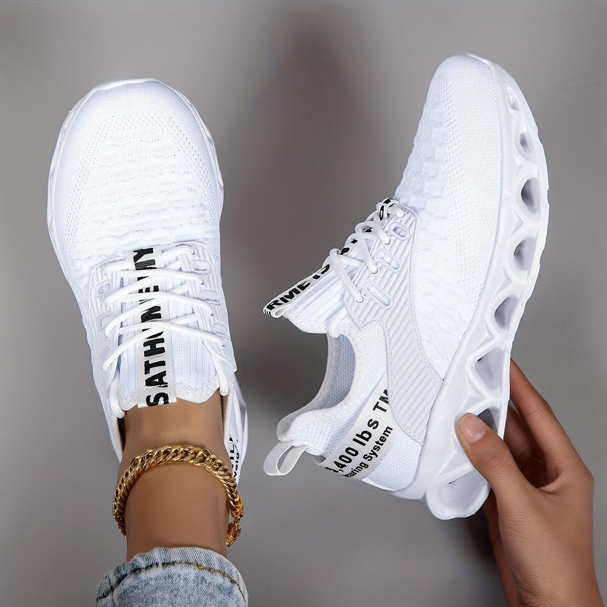 Women's Sneakers Athletic Running Shoes Lightweight Breathable Mesh Tennis Shoes Lace-Up Walking Shoes Casual Workout Shoes for Women Multiple Colors US 6-17.5