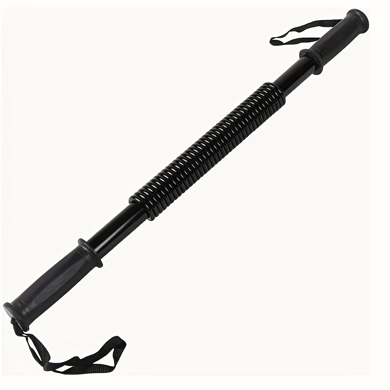 Chest Expander Arm Strength Training Bar 66lbs – Dual Head Arm Exerciser for Biceps Triceps Chest Shoulders Back, Home Gym Portable Fitness Equipment