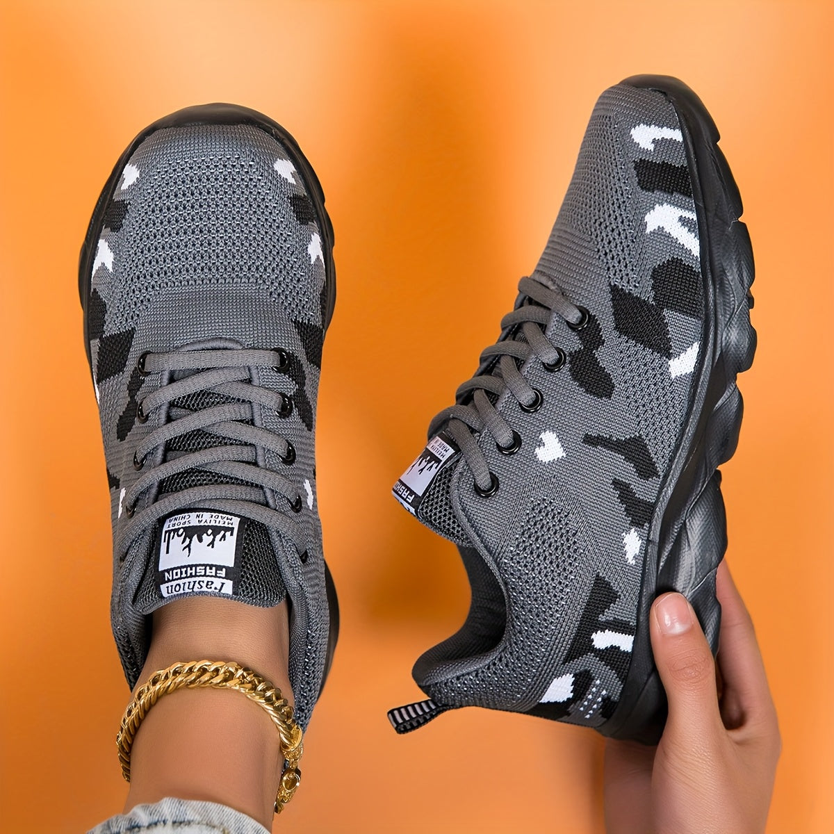 Air Cushion Orthopedic Sneakers for Men & Women – Non-Slip Breathable Mesh Walking Shoes with Arch Support, Lightweight Athletic Footwear for Running, Gym & Travel, Sizes US 6-12.5