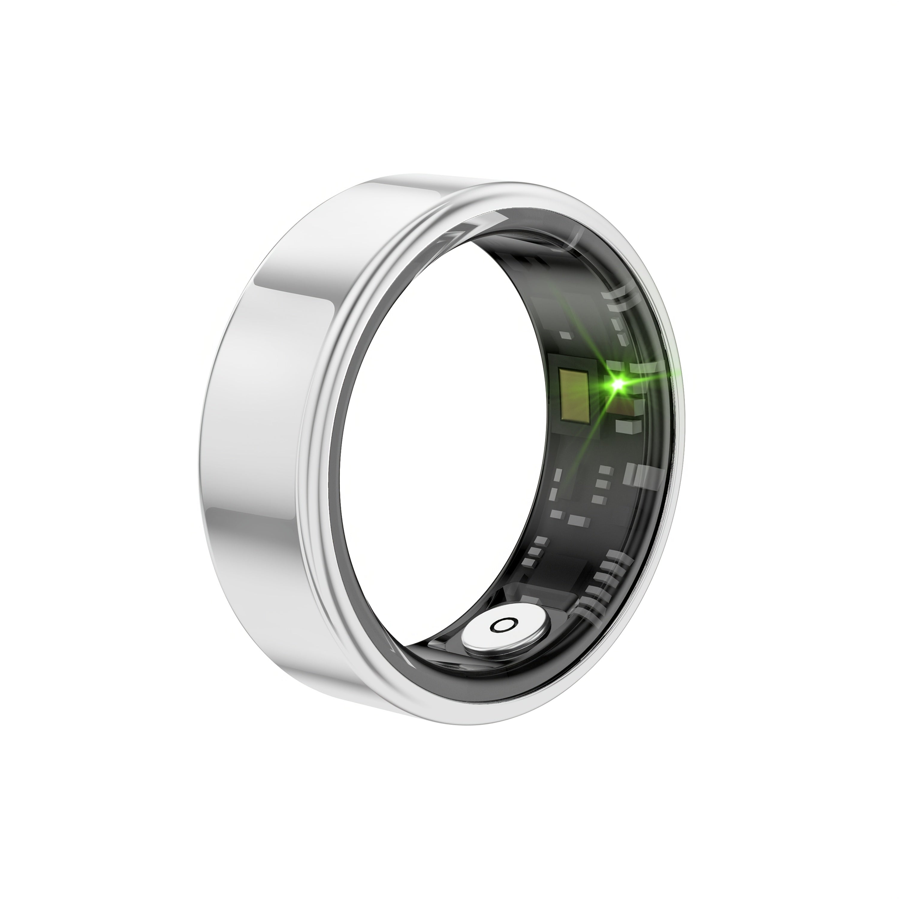 Smart Ring Fitness Tracker for Women Men – IP68 Waterproof Health Ring with Sleep Tracker, Step Counter & Distance Monitor, Compatible with iPhone & Android, Sizes #7-#13