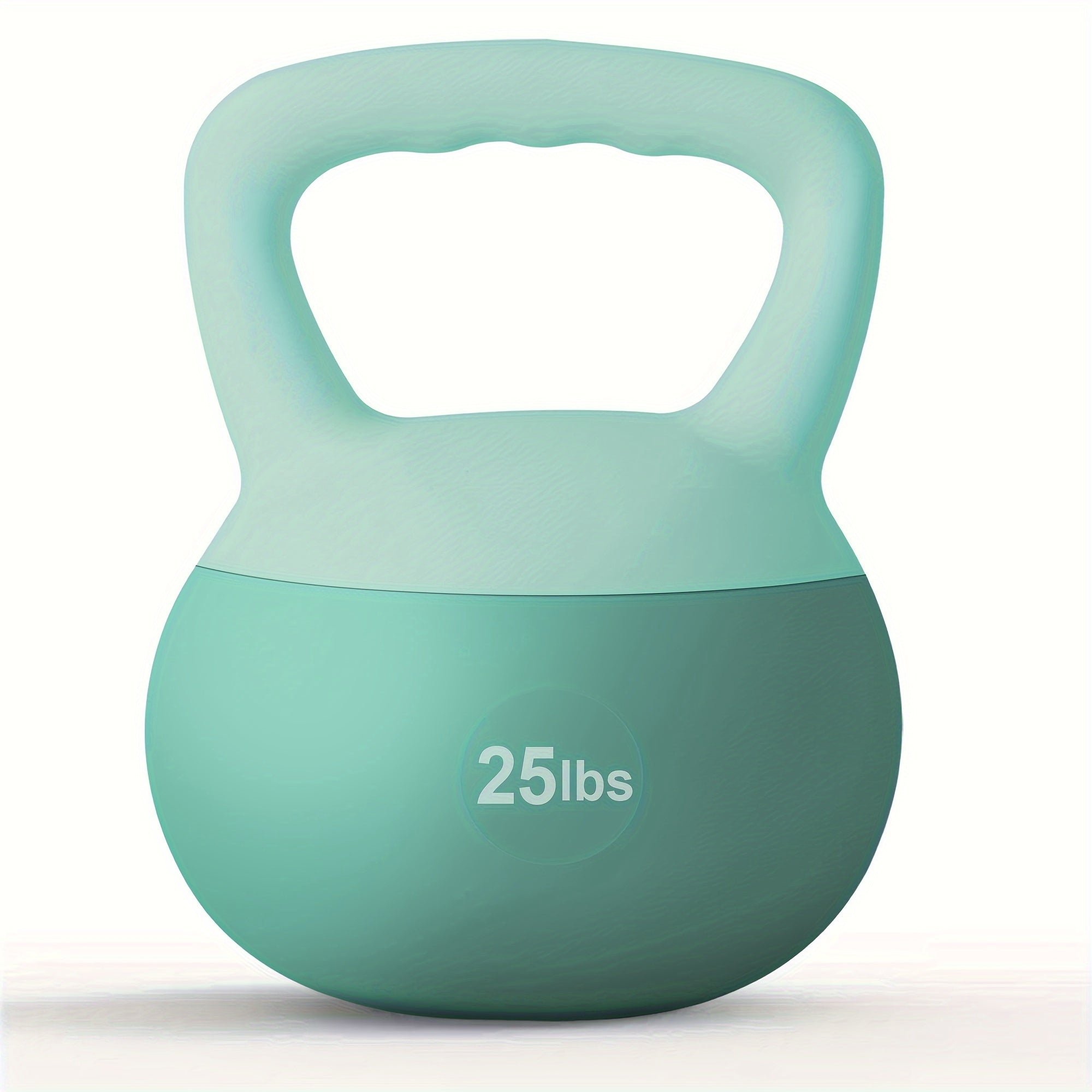 Soft PVC Kettlebell with Wide Non-Slip Handle – Iron Sand Filled Strength Training Weights 10-30 lbs for Women & Home Gym, Swings, Squats, HIIT & CrossFit