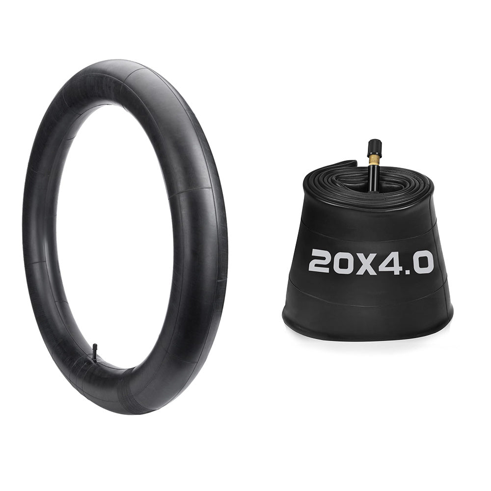 Fat Bike Inner Tube 20x4 Inch Schrader Valve Premium Butyl Rubber – Replacement Tube for Fat Tire Bike Electric Bike Snow Bike Beach Cruiser