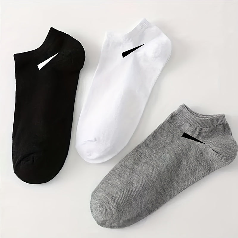 Low Cut Ankle Socks 15 Pairs for Men & Women – Odor Resistant Breathable No-Show Socks for Sports, Running, Gym & Everyday Wear, All-Season Comfort Knit Socks