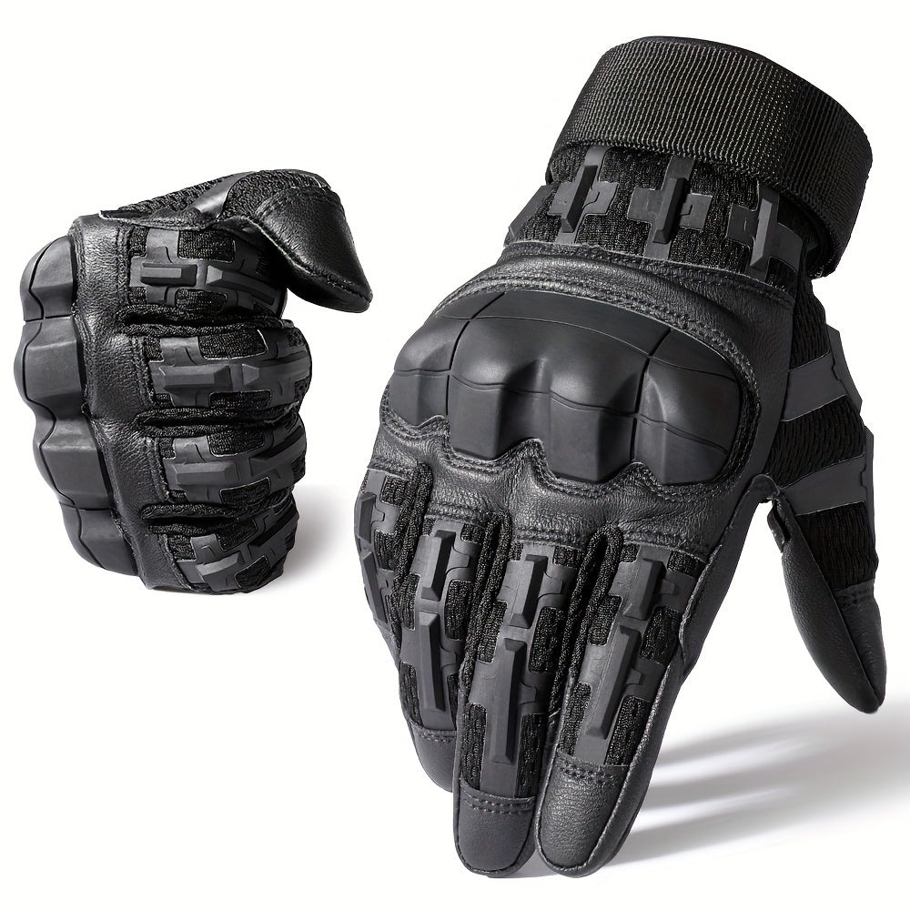 Tactical Gloves Full Finger Touch Screen Men Women Outdoor Hiking Cycling Hunting Shooting Camping Gear Anti-Slip Wear-Resistant Motorcycle Gloves