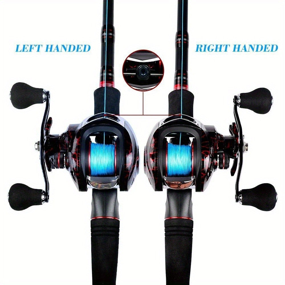 Metal Fishing Reel High-Speed Gear Ambidextrous Spinning Reel for Carp Bass Saltwater Freshwater Left Right Hand Standard Enhanced Models