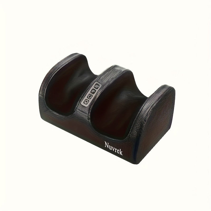 Foot Massager for Circulation and Relaxation with Heat – Electric Foot Massager Machine, Father's Day Mother's Day Gift, Black & Red