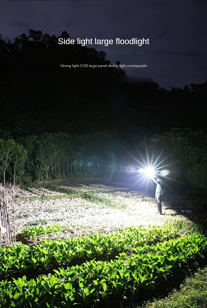 2000 Lumen Rechargeable Flashlight with Zoom – USB Zoomable LED Torch 2400mAh 3 Modes High Power for Camping Fishing Hiking Hunting Emergency Outdoor