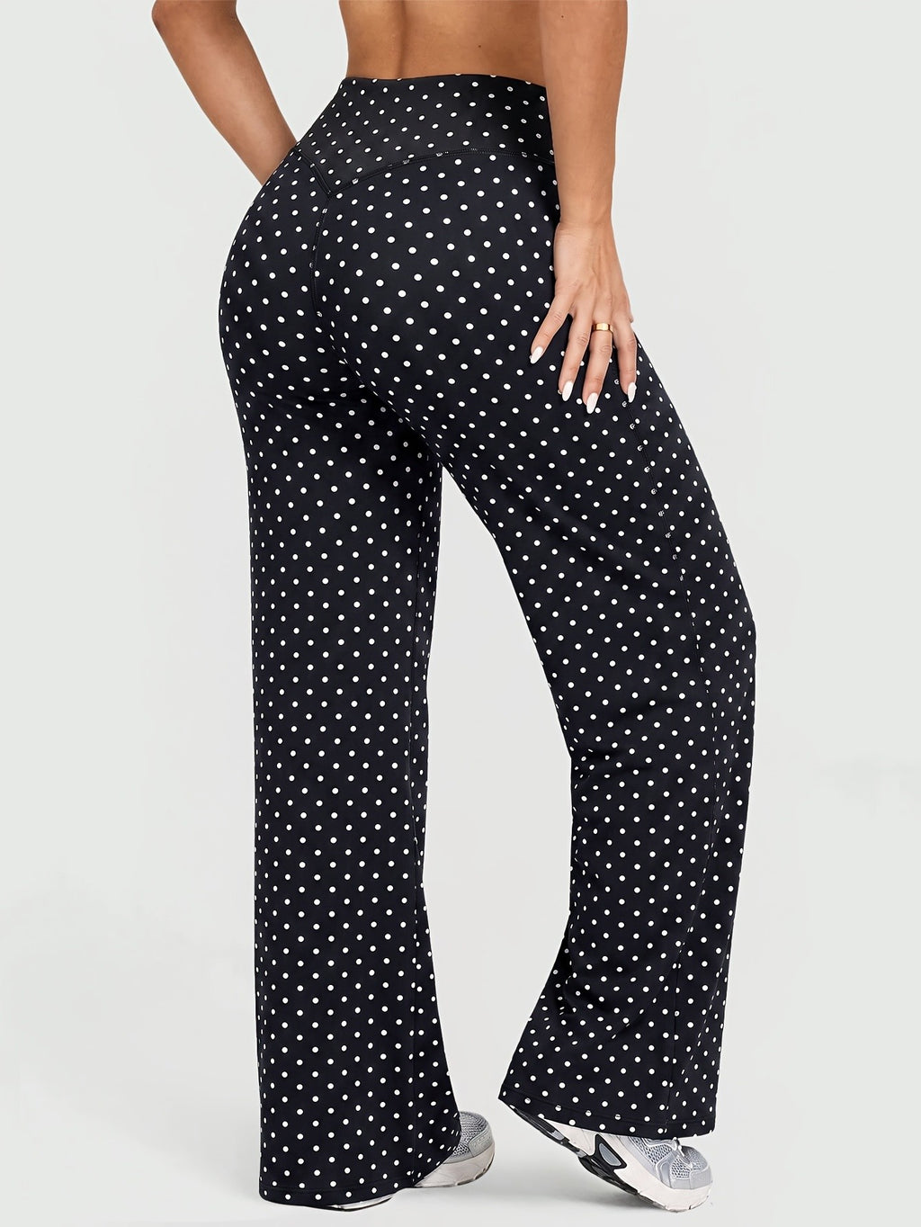 Women's Loose Straight Leg Yoga Pants – Breathable Soft Fabric Relaxed Fit Casual Lounge Trousers for Yoga, Workout, Home & Everyday Wear | S-XL | Chestnut, Cyan, Grey, Black