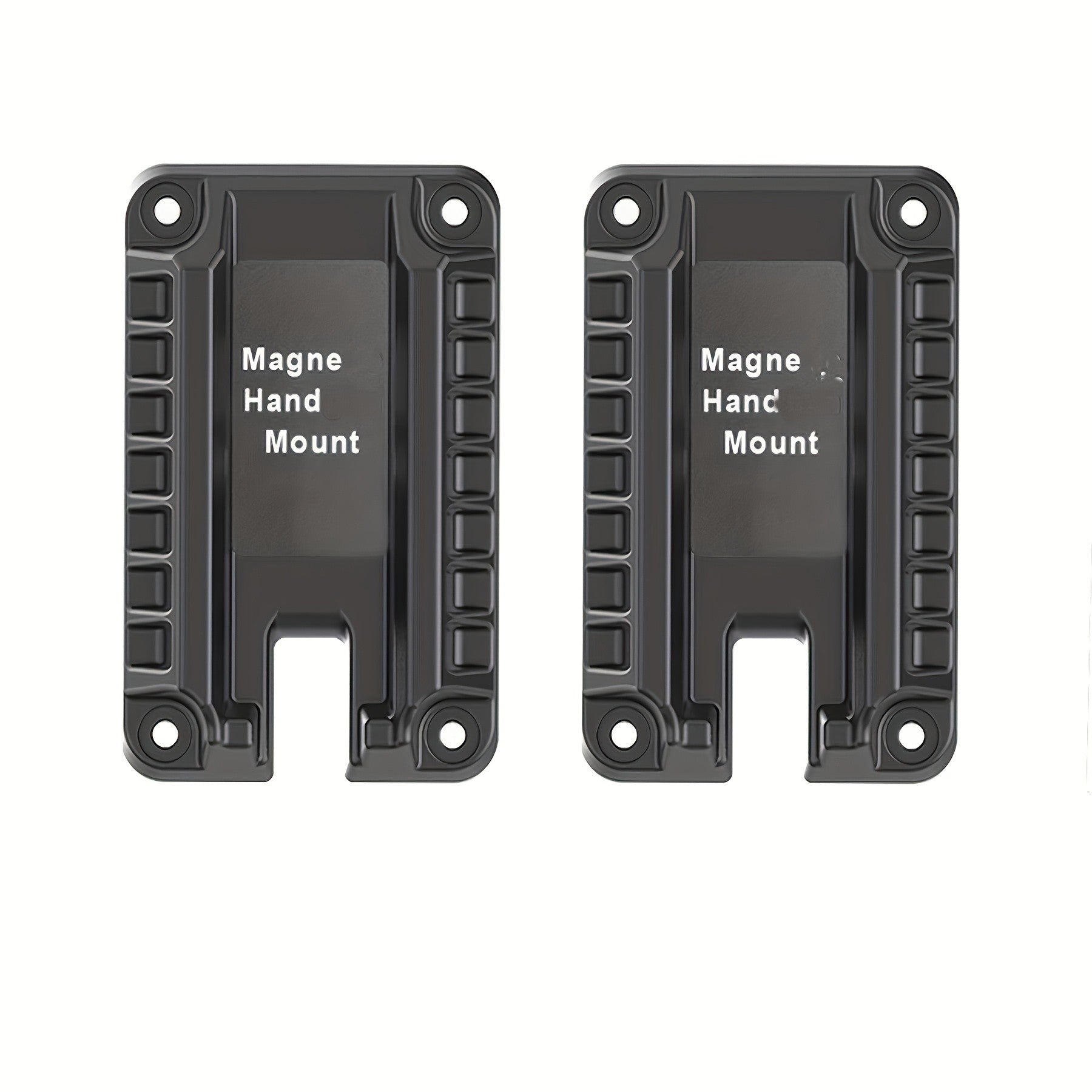 Magnetic Gun Holder Mount for Pistols Rifles & Shotguns – Quick-Release Secure Firearm Storage for Car Truck Wall Desk Bedside & Safe – Heavy Duty Polymer Magnetic Holster 1pc/2pcs