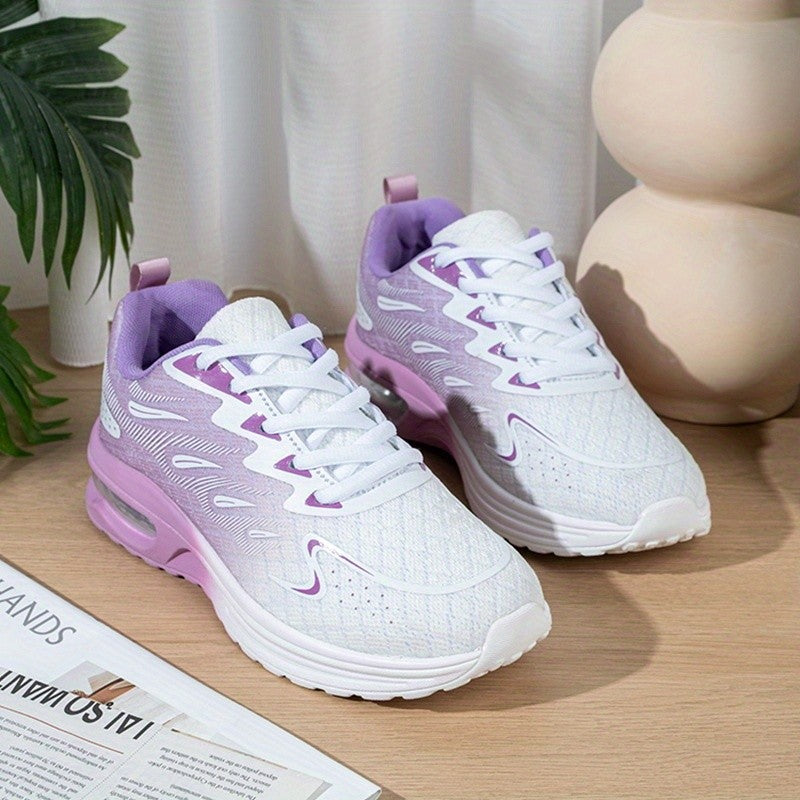 Women's Running & Walking Shoes – Lightweight Mesh Air Cushion Sneakers, Non-Slip Breathable Tennis Shoes with Arch Support, US 5.5-11, 8 Colors