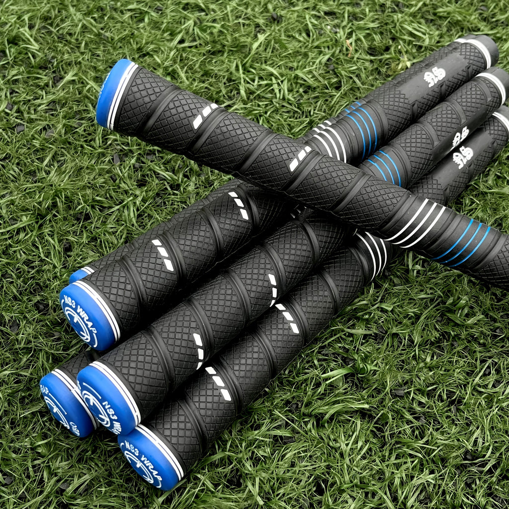 Jumbo Golf Grips 10-Pack Oversized Soft Rubber Anti-Slip for Iron & Wood Clubs - Ergonomic Precision Control Golf Club Grips for Men Women All Skill Levels - Blue Golf Accessories