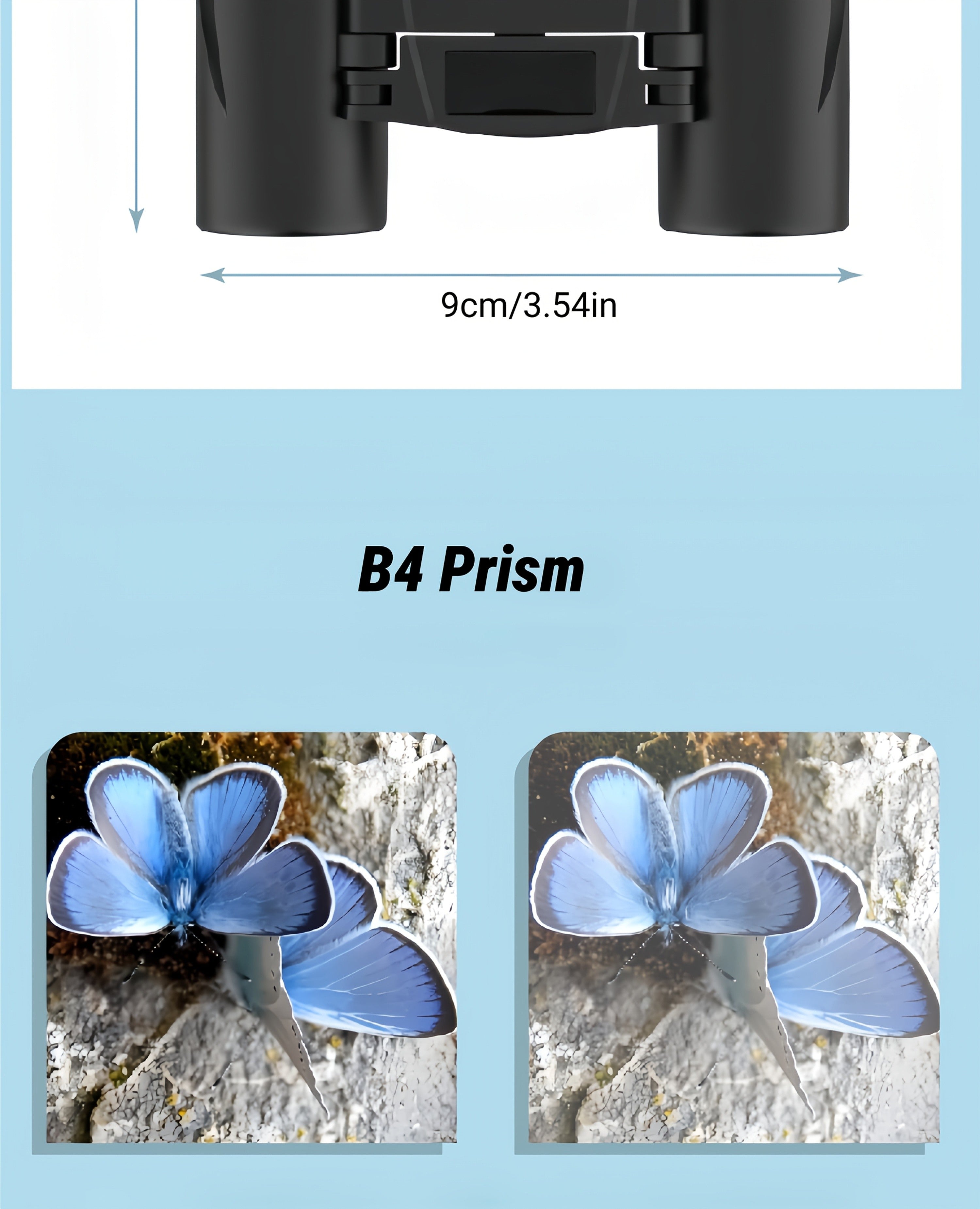 8x21 Mini Pocket Binoculars Compact Lightweight with Fully Coated Lens – Folding Binoculars for Hiking Bird Watching Travel Concert Theater Opera & Outdoor Adventures