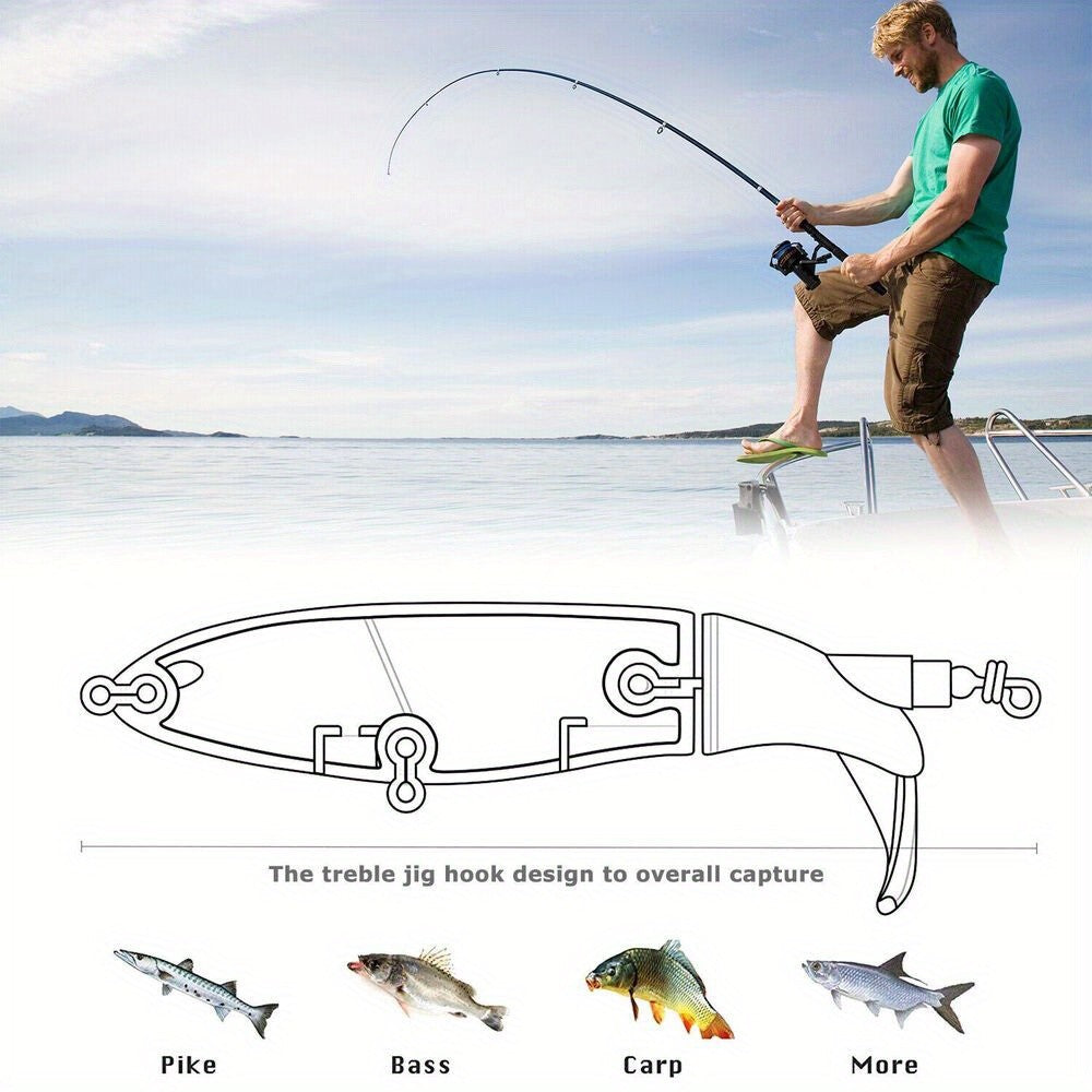 30-Piece Fishing Lures Set Mixed Crankbaits Minnow Baits with Hooks – Freshwater & Saltwater Fish Tackle Kit, 2g-6g, Assorted Colors