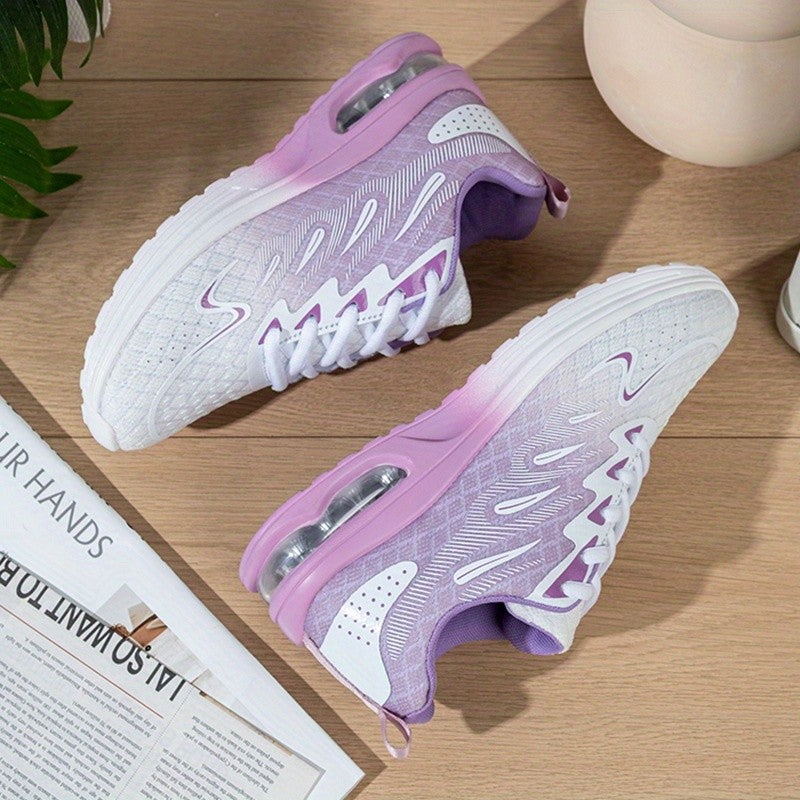 Women's Running & Walking Shoes – Lightweight Mesh Air Cushion Sneakers, Non-Slip Breathable Tennis Shoes with Arch Support, US 5.5-11, 8 Colors