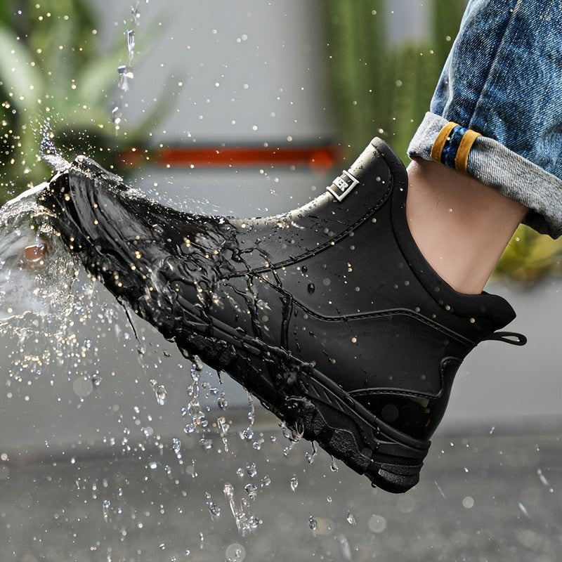 Short Rain Boots for Men & Women – Waterproof Non-Slip Outdoor Rubber Boots for Hiking, Rainy Days, Car Wash & Garden, US 6-11, Multiple Colors