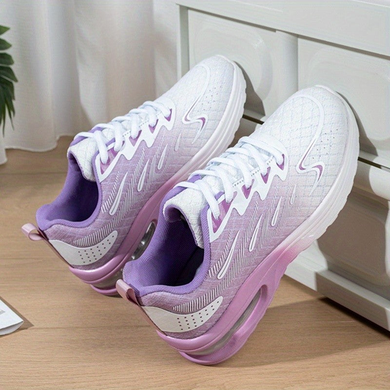Women's Running & Walking Shoes – Lightweight Mesh Air Cushion Sneakers, Non-Slip Breathable Tennis Shoes with Arch Support, US 5.5-11, 8 Colors