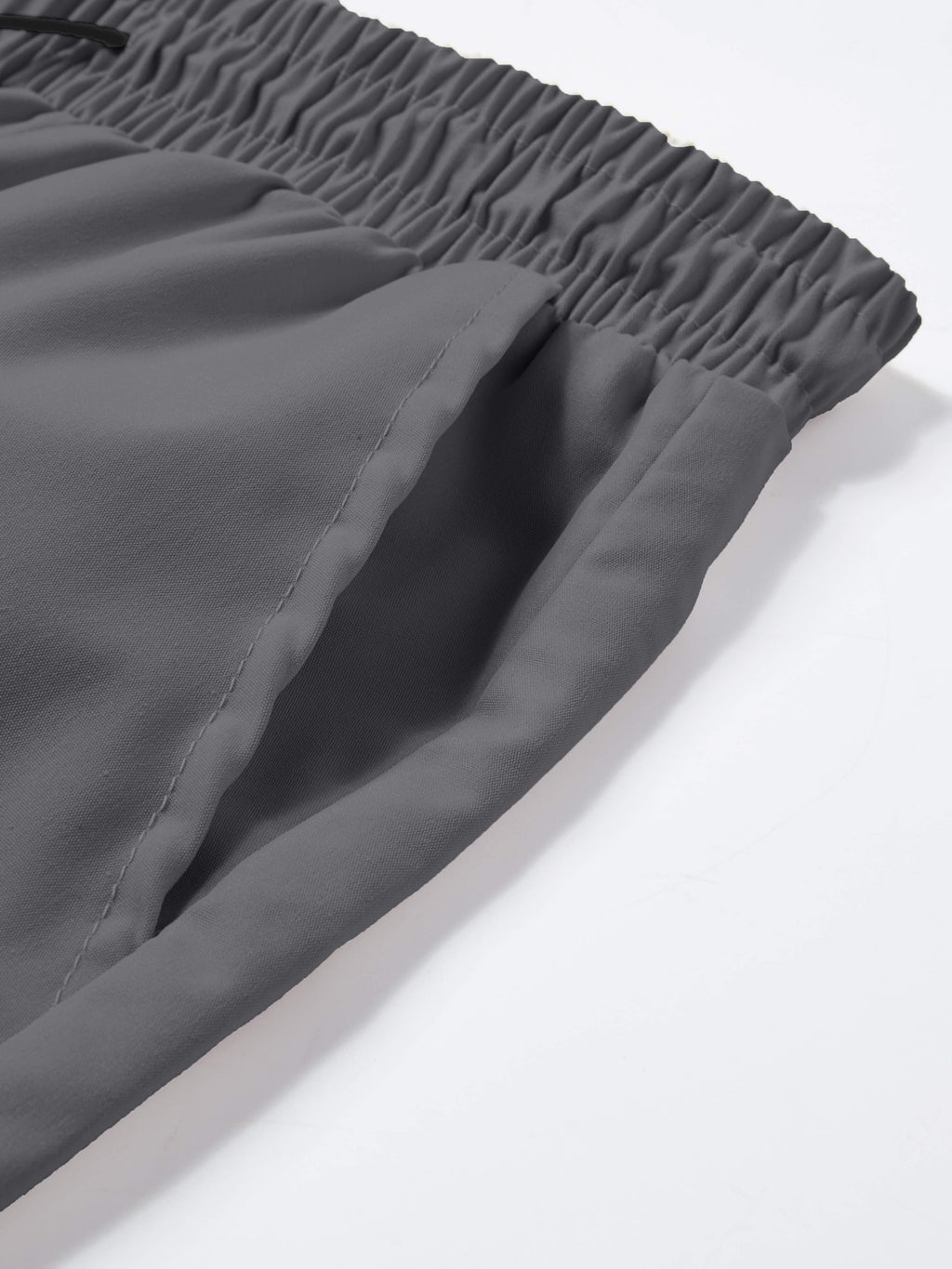 Women's Wide Leg Cargo Pants Elastic Waist Drawstring Multiple Pockets Loose Comfy Casual Trousers for Street Style Hiking Jogging Daily Wear All Season Beige Black Dark Gray Khaki XS-XXL