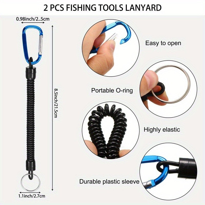 Fishing Tool Set 7pcs Stainless Steel Pliers Fish Lip Gripper Hook Remover Fish Scale Storage Bag Saltwater Resistant Ergonomic Fishing Gift for Men Anglers