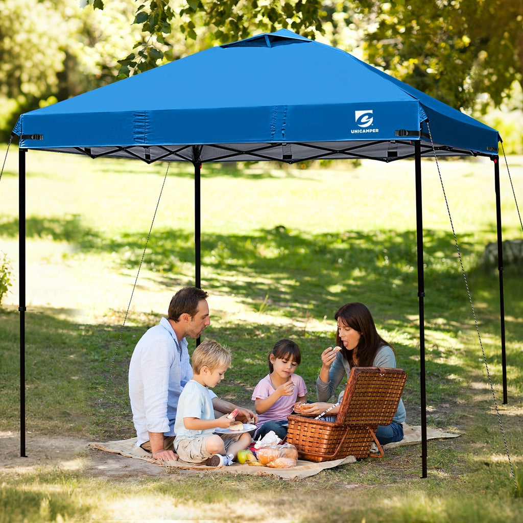 10x10 FT Canopy Replacement Top Cover Waterproof with Ventilation Ports for Straight-Leg Pop-Up Canopy Tent Outdoor Camping Patio Garden Events 11 Colors