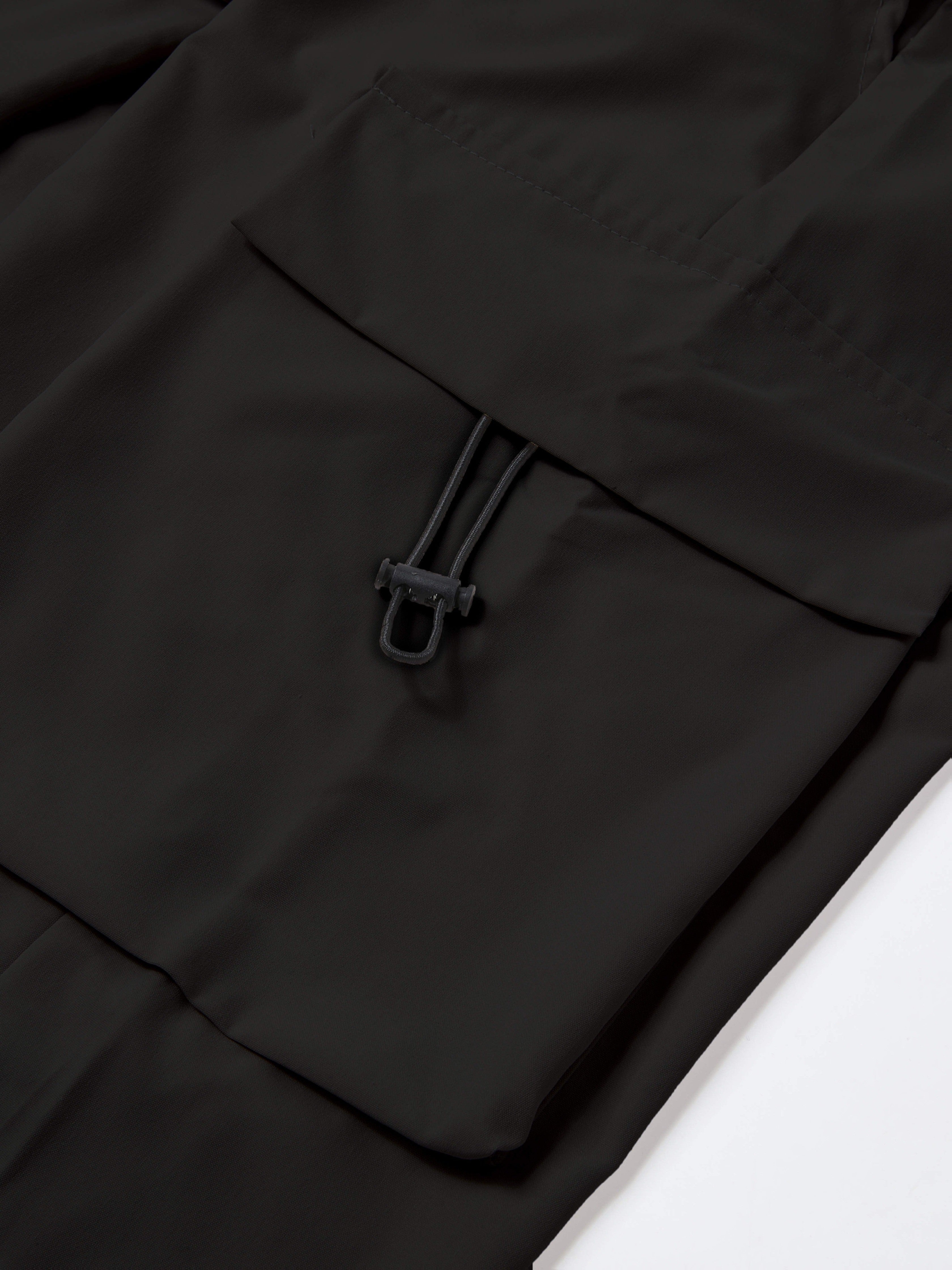 Women's Wide Leg Cargo Pants Elastic Waist Drawstring Multiple Pockets Loose Comfy Casual Trousers for Street Style Hiking Jogging Daily Wear All Season Beige Black Dark Gray Khaki XS-XXL