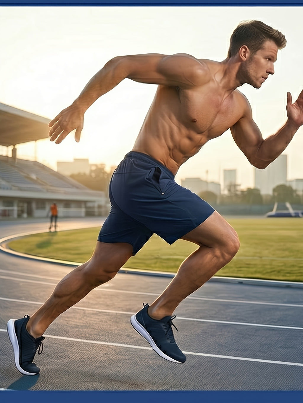 Men's Athletic Shorts 4 Pack Quick Dry Lightweight Running Shorts with Zipper Pockets Drawstring Waist Gym Workout Casual Loose Fit XS-XXXL