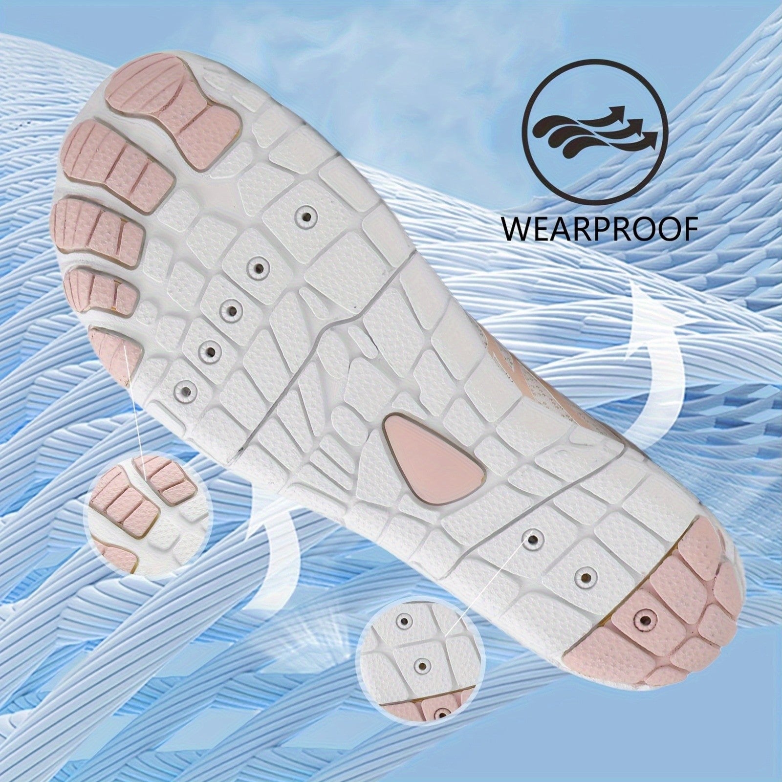 Women's Trail Running Barefoot Shoes Wide Toe Box Non-Slip – Healthy Minimalist Sneakers for Hiking Outdoor Walking – Lightweight Breathable Barefoot Footwear White Black Pink US Size 6–11