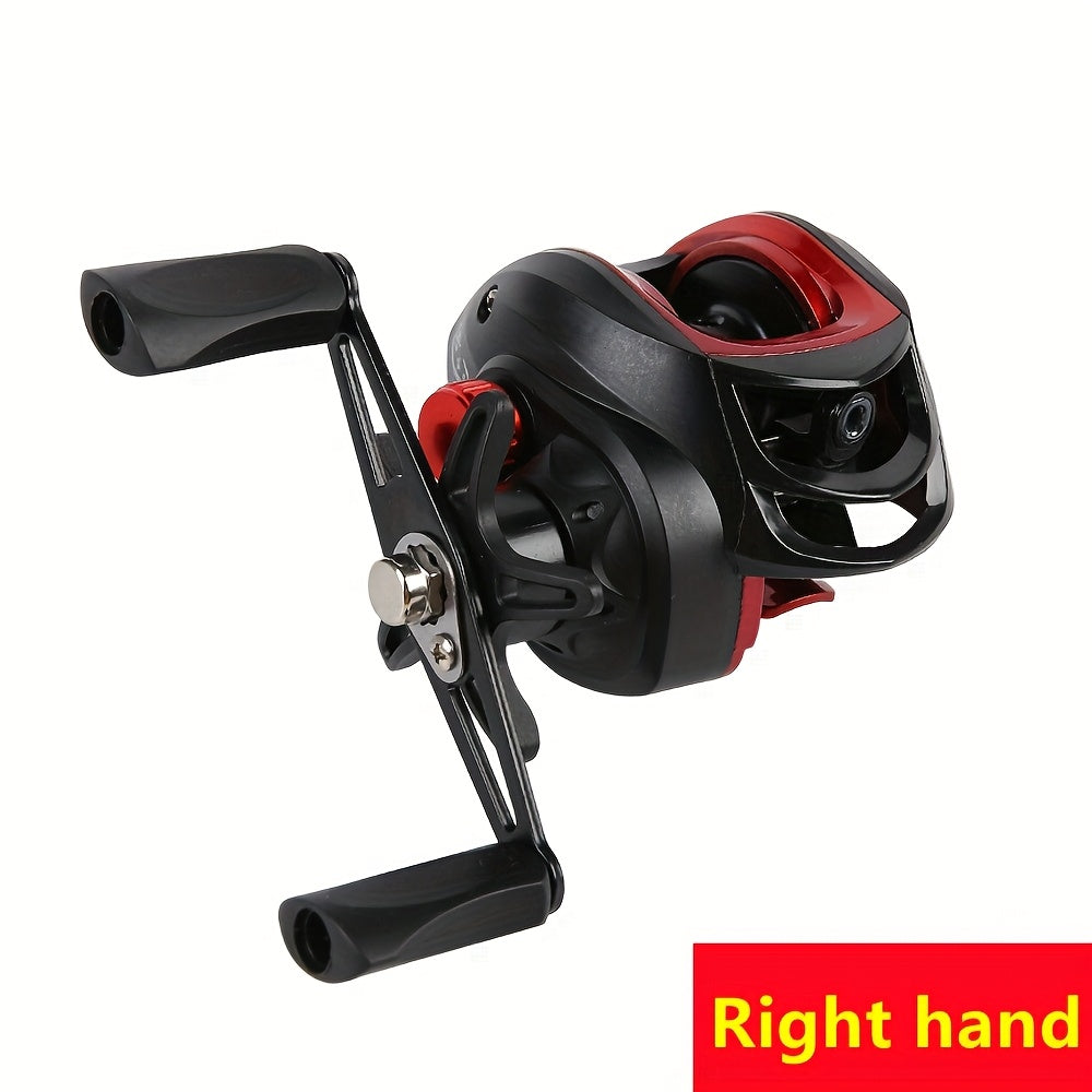 Ambidextrous Baitcasting Fishing Reel Left Right Hand – Aluminum Alloy High-Performance Bearings for Freshwater Saltwater Bass Fishing Men Women