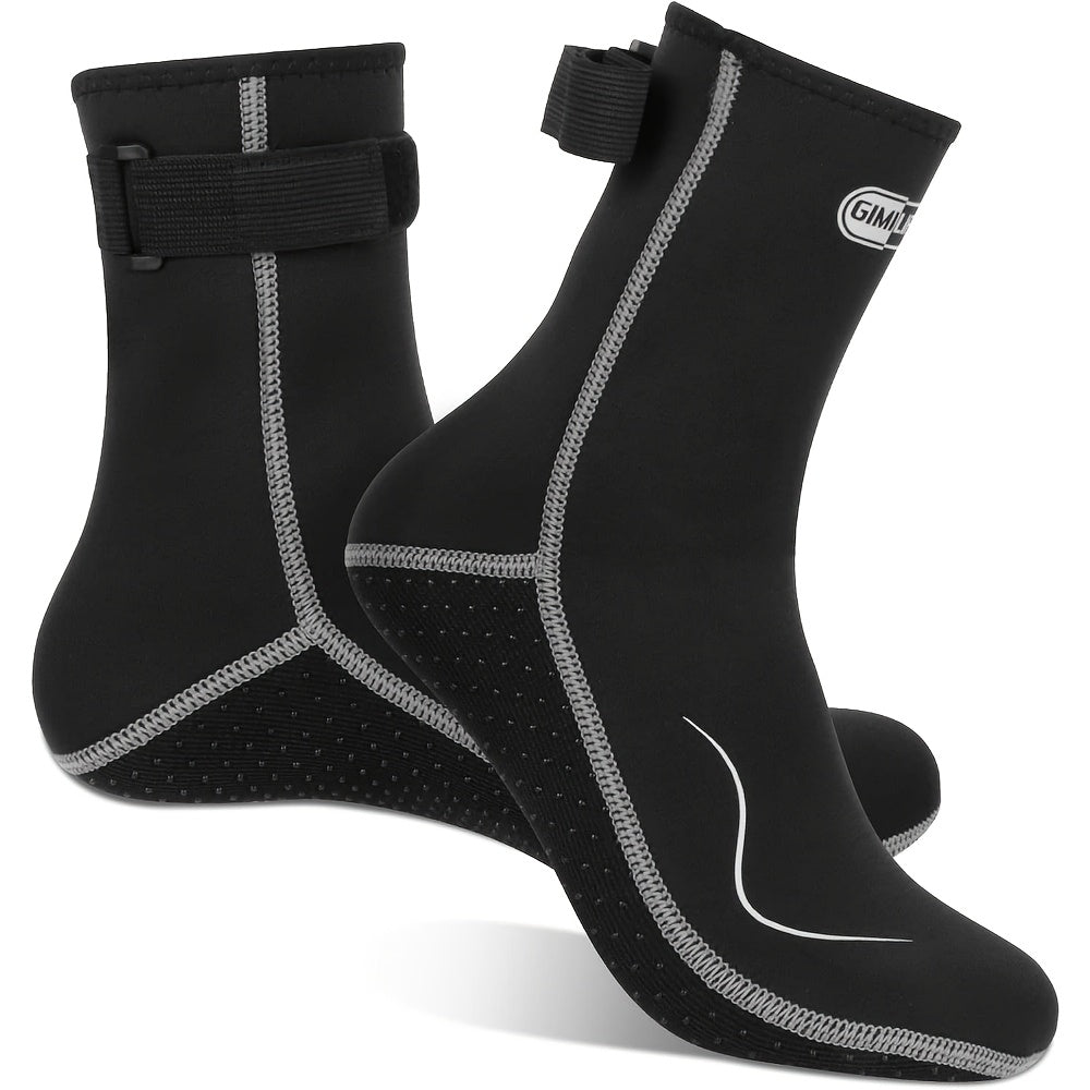 3mm Neoprene Diving Socks High Low Cut Wetsuit Socks for Men Women – Snorkeling Paddle Board Kayaking Beach Water Sports S-XXL