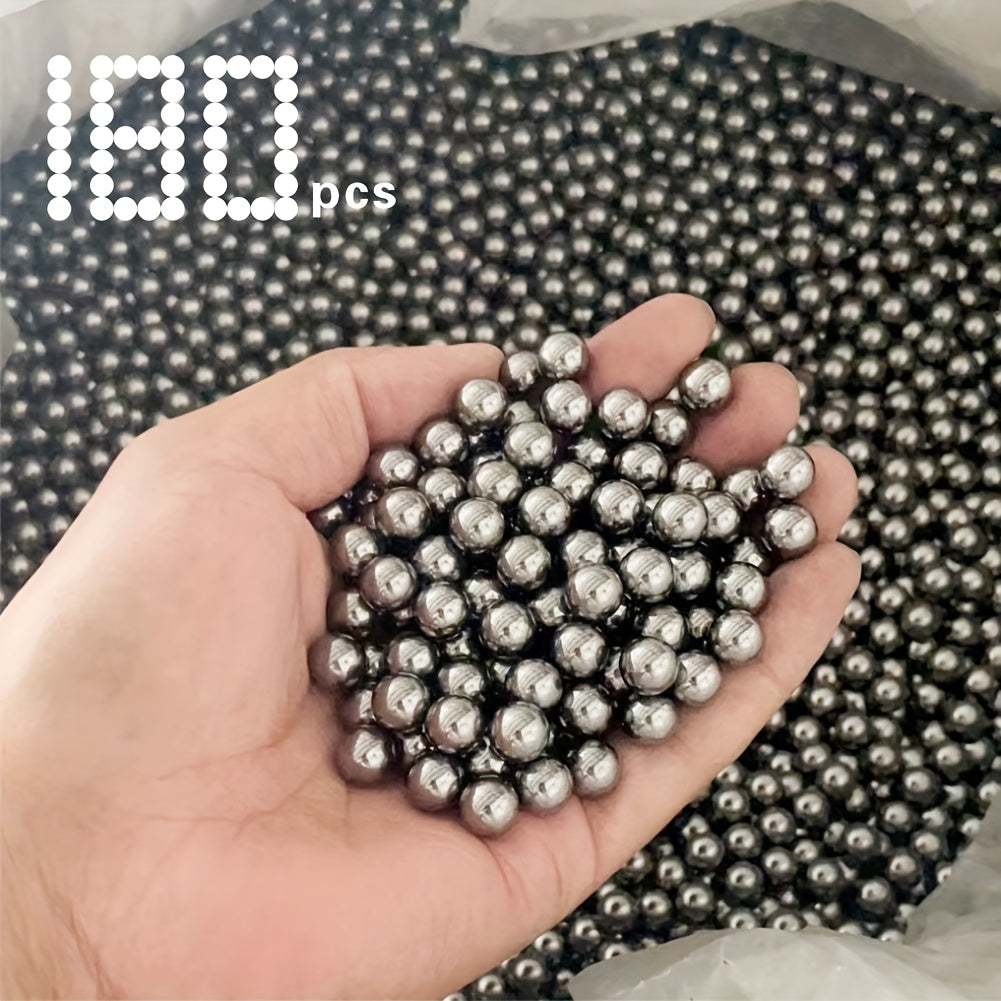 Slingshot Steel Balls 8mm High-Precision – 180 or 350 Pcs Durable Steel Ammo for Slingshot Shooting, Bicycle Bearings & Outdoor Leisure, No Assembly Required