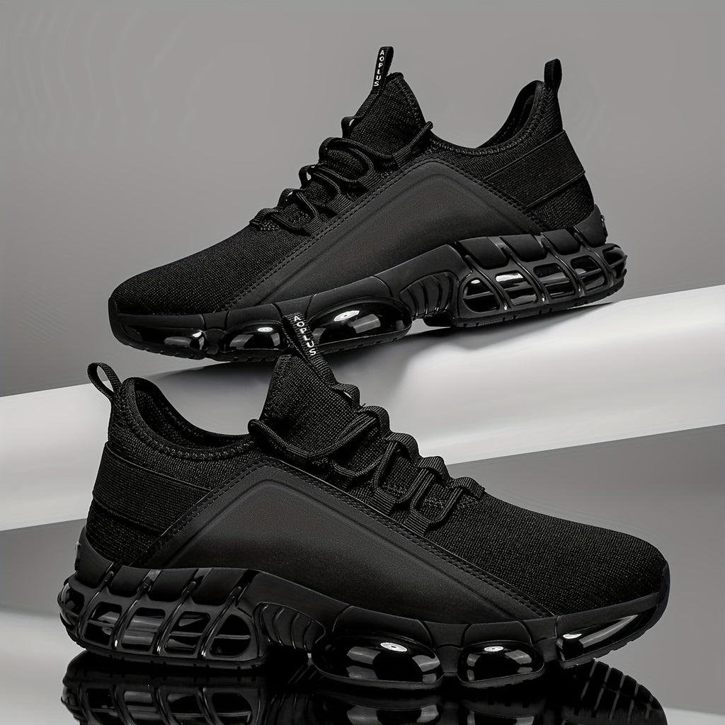 Men's Lightweight Breathable Running Shoes Air Cushion Low-Top Sneakers – Fabric Upper Athletic Shoes for Gym, Training, Hiking & Casual Wear US 6.5-13.5
