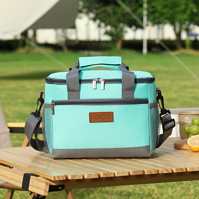 Foldable Insulated Lunch Bag Leakproof Thermal Tote with Aluminum Foil Lining – Keeps Food Cold 6+ Hours for Women Men Kids Work School Picnic