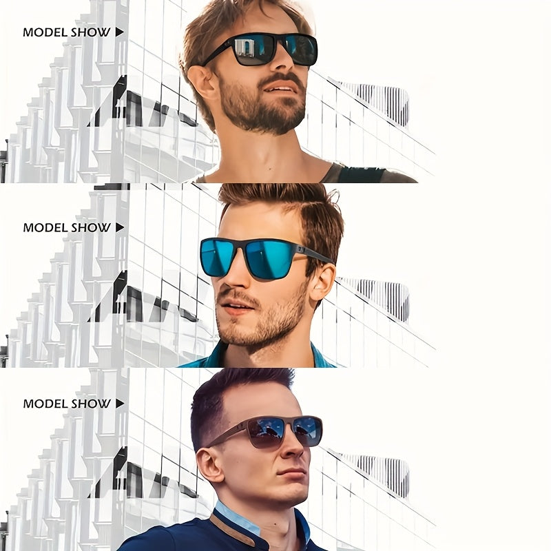 UV Protection Sunglasses 6-Pack for Men Women – Lightweight PC Frame Anti-Glare High-Definition Lenses, Outdoor Driving Sports Eyewear, Bulk Glasses Set