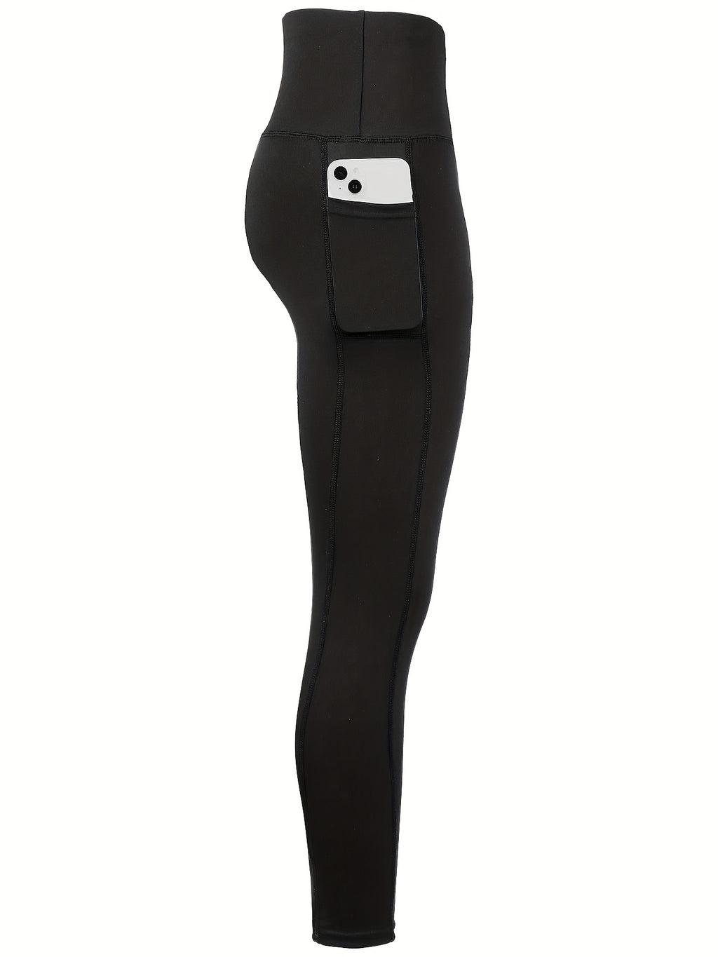 High Waisted Yoga Pants for Women with Pockets High Stretch Solid Color Athletic Leggings for Running Gym Workout Training XS-XXL
