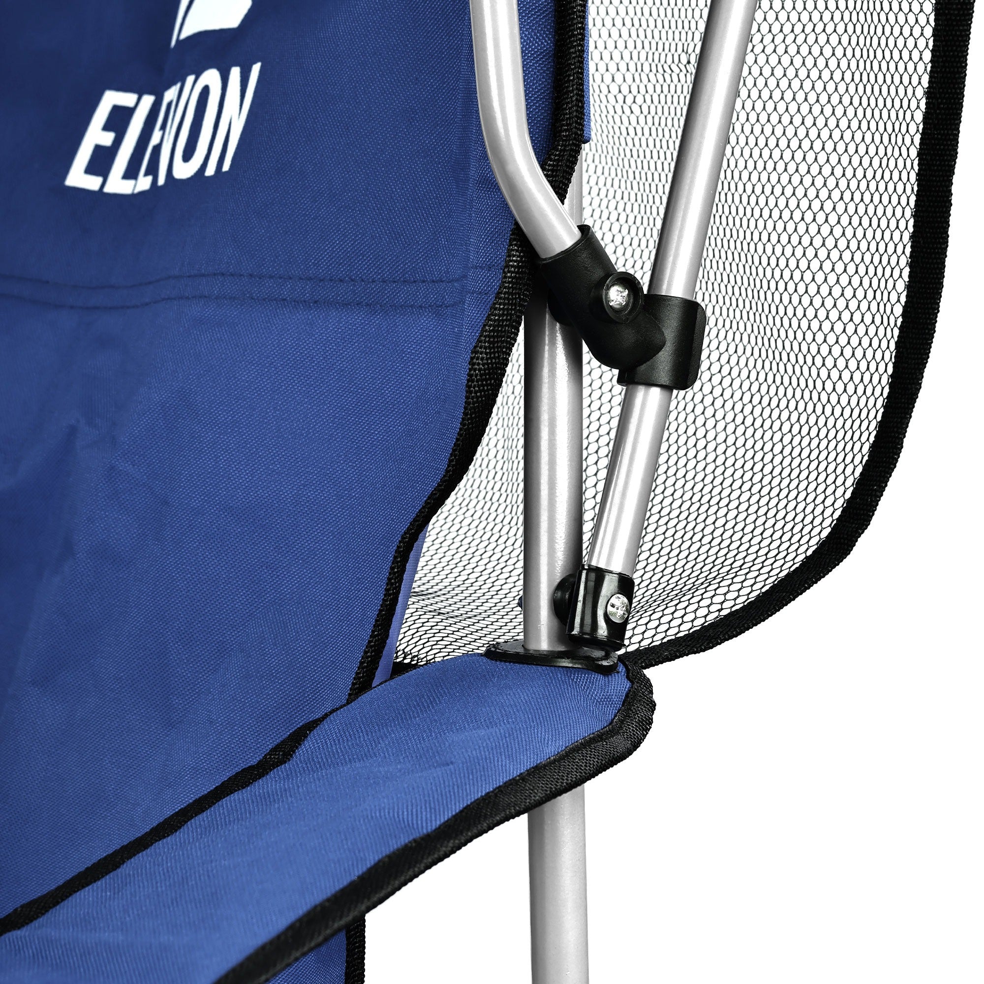 Folding Camping Chair with Canopy Sunshade Portable Beach Chair – 225 lbs Support Wide Seat Cup Holder Carrying Bag for Outdoor Lawn