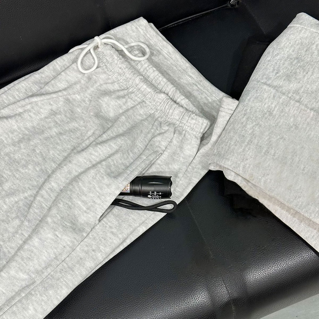 Women's Wide Leg Sweatpants 2-Pack Elastic Waist Loose Casual Joggers with Pockets for Workout Training Loungewear All Season S M L XL XXL Mixed Colors