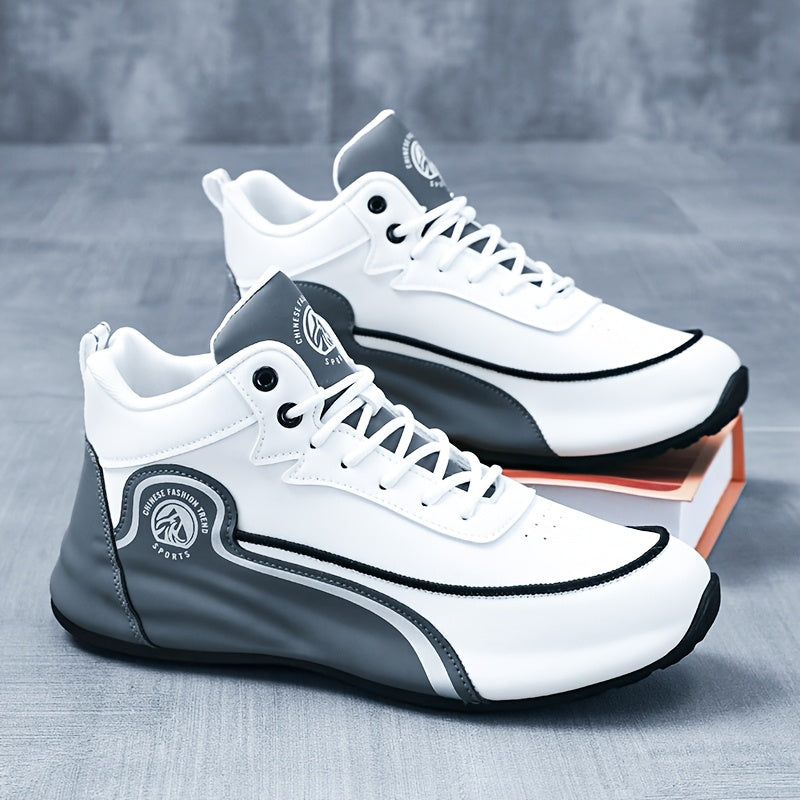 Men's Arch Support Running Shoes Lightweight - Breathable Anti-Slip Corrective Athletic Sneakers for Gym, Walking & Tennis, Casual Sports Shoes for Men US 7-12.5