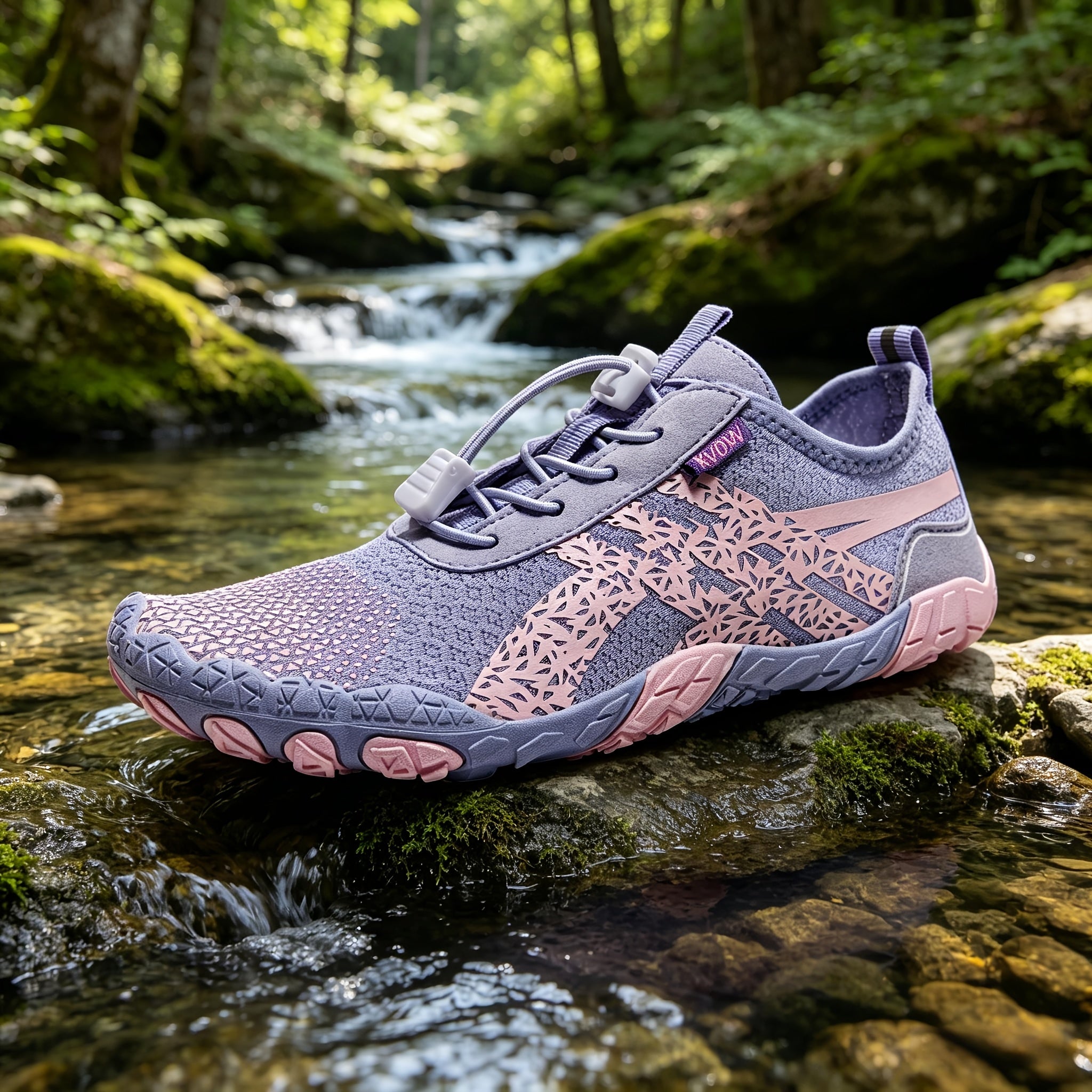 Barefoot Shoes for Women Wide Toe Box Lightweight Non-Slip Breathable Athletic Walking Hiking Water Shoes Beach Pool Swim US 6-11