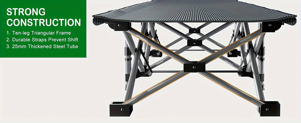 Folding Camping Cot with Mattress 75 Inch Heavy Duty – Portable Sleeping Cot with Carry Bag for Adults, Camping, Hunting, Travel & Guest Bed Indoor Outdoor