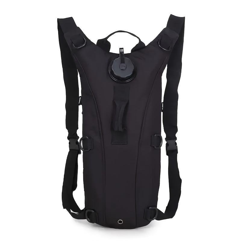 Hydration Backpack with 101oz Water Bladder – Lightweight Tactical Water Bag, Adjustable Straps for Hiking, Biking, Running & Climbing, Black & Green