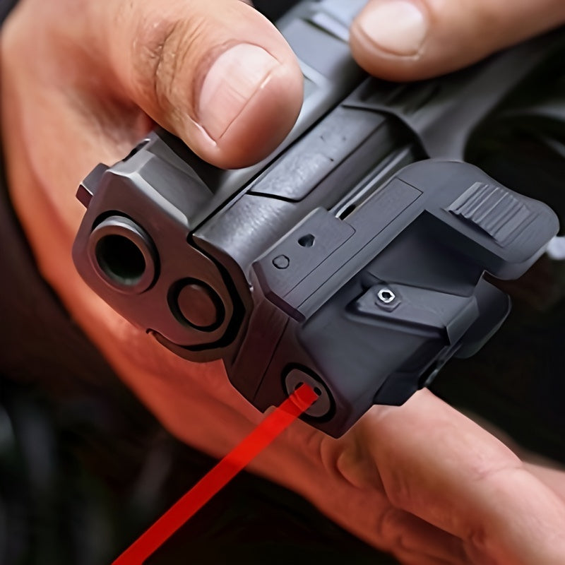 Laser Sight for Pistols and Rifles Picatinny Rail Mount USB Rechargeable Red Green Blue Purple Laser Dot with Strobe Mode Compact Lightweight Class IIIa 5mW