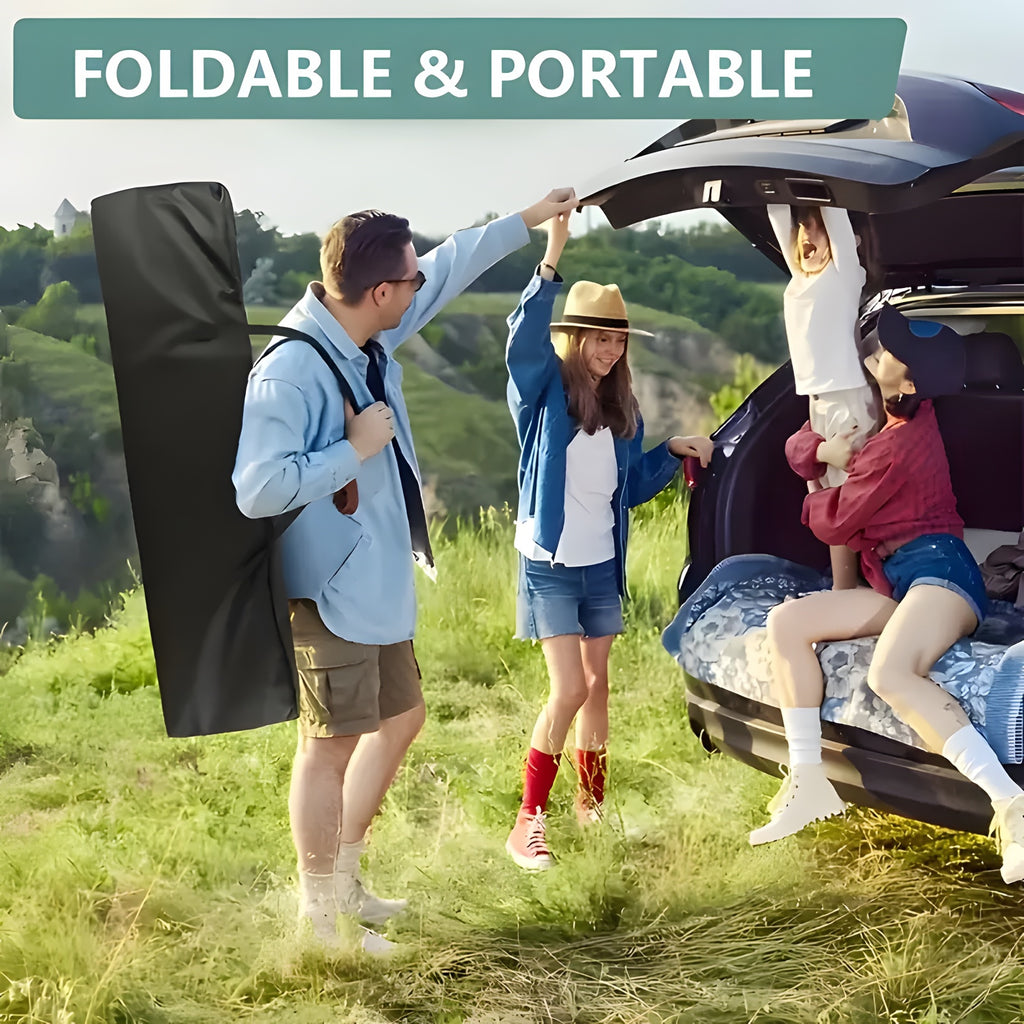 Extra Large Folding Camping Cot Bed with Mattress Option – Heavy Duty 355–750 lbs Capacity Portable Guest Bed for Adults – Foldable Sleeping Cot for Camping Travel Indoor Outdoor Use 59–77 Inch