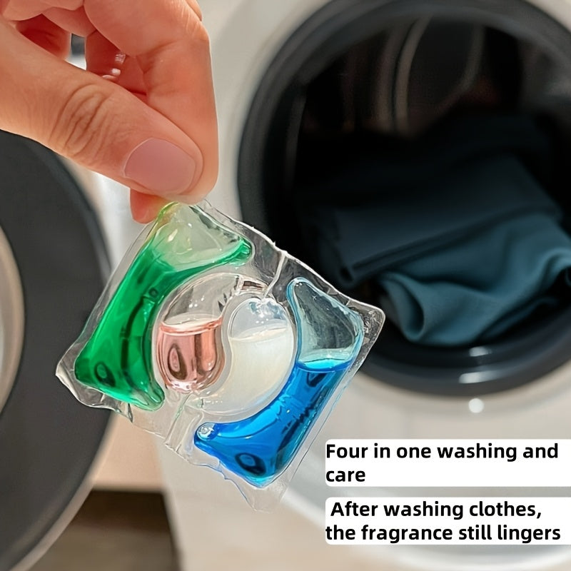 Laundry Pods Concentrated – Deep Cleaning, Tough Stain Removal, Long-Lasting Fragrance, Quick-Dissolving No Residue Laundry Detergent Pods | 200g, 300g, 600g, 1200g Bulk Pack