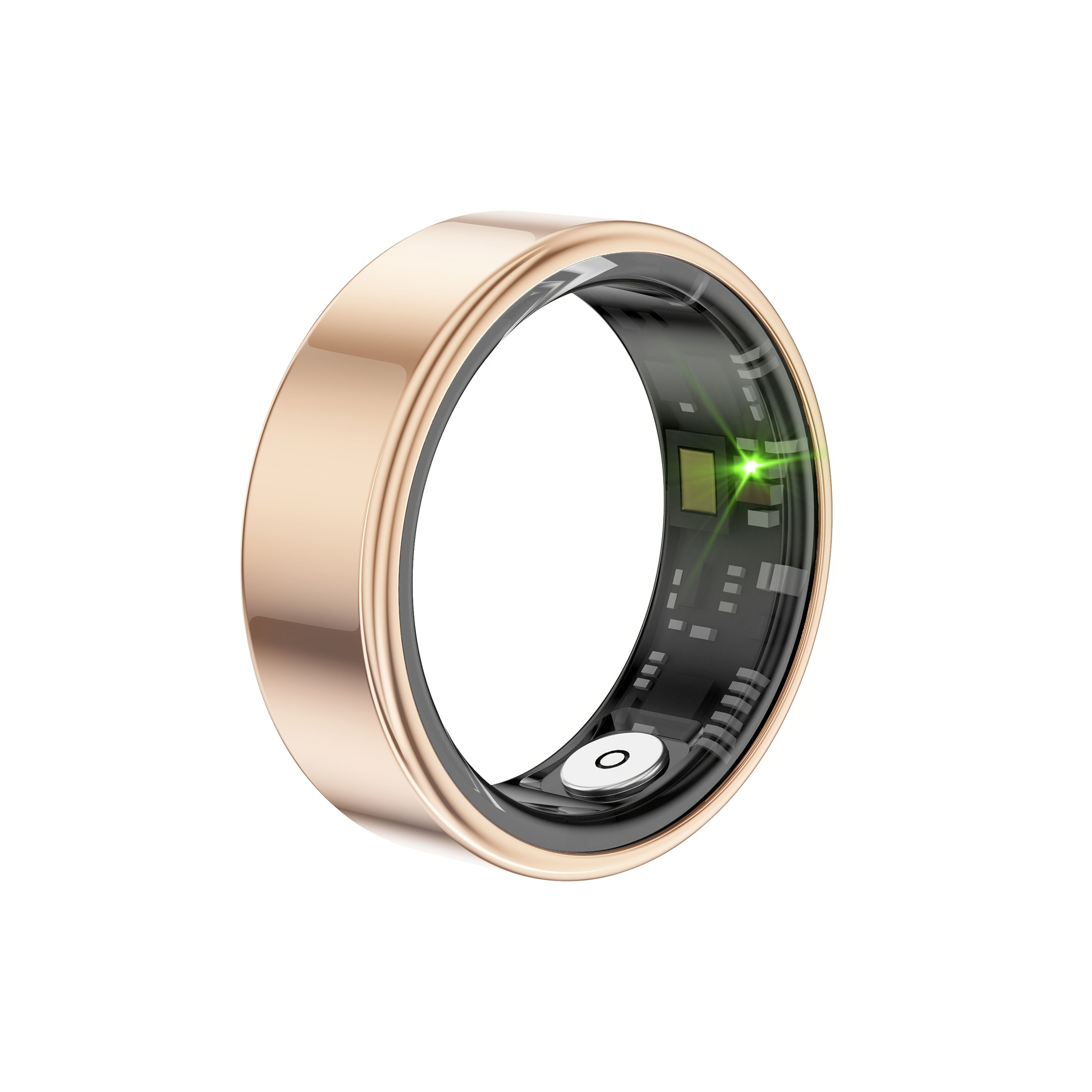 Smart Ring Fitness Tracker for Women Men – IP68 Waterproof Health Ring with Sleep Tracker, Step Counter & Distance Monitor, Compatible with iPhone & Android, Sizes #7-#13