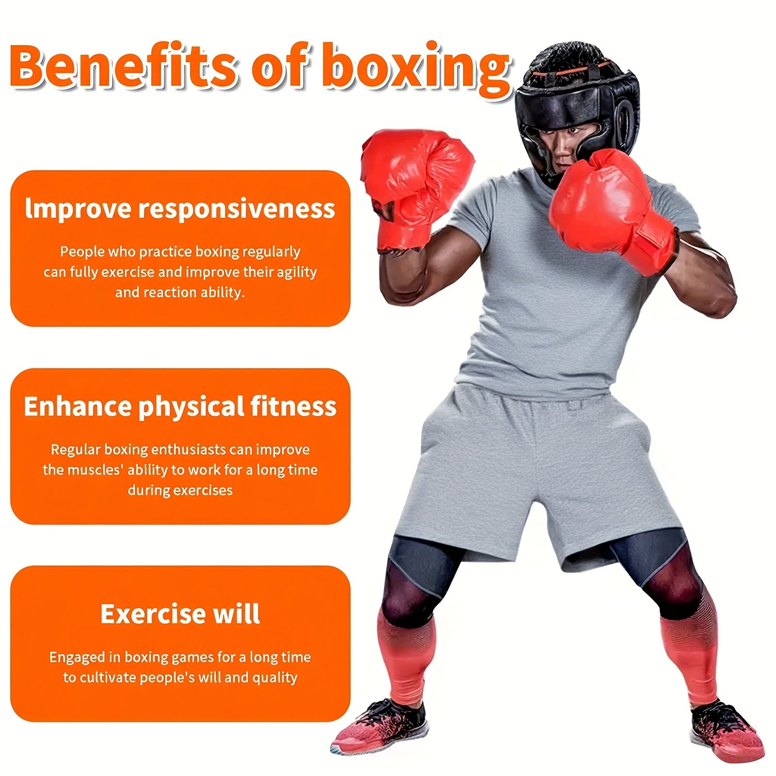 Reaction Punching Ball for Boxing Training Speed Bag with Suction Cup Adhesive Base Adjustable Indoor Reflex Ball for Adults Youth Fitness Home Gym Workout