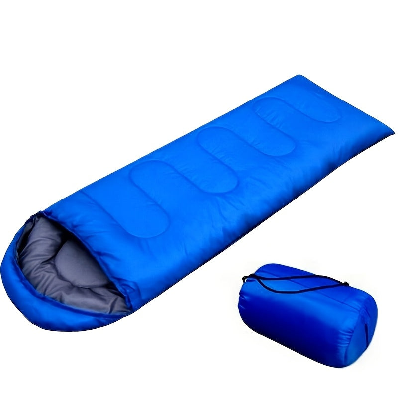 4 Season Sleeping Bag Lightweight Cold Weather – Envelope Design, Drawstring Closure & Adjustable Head Strap | 0–19°F Rated for Camping, Backpacking, Hiking & Mountaineering | 1 or 2 Pack