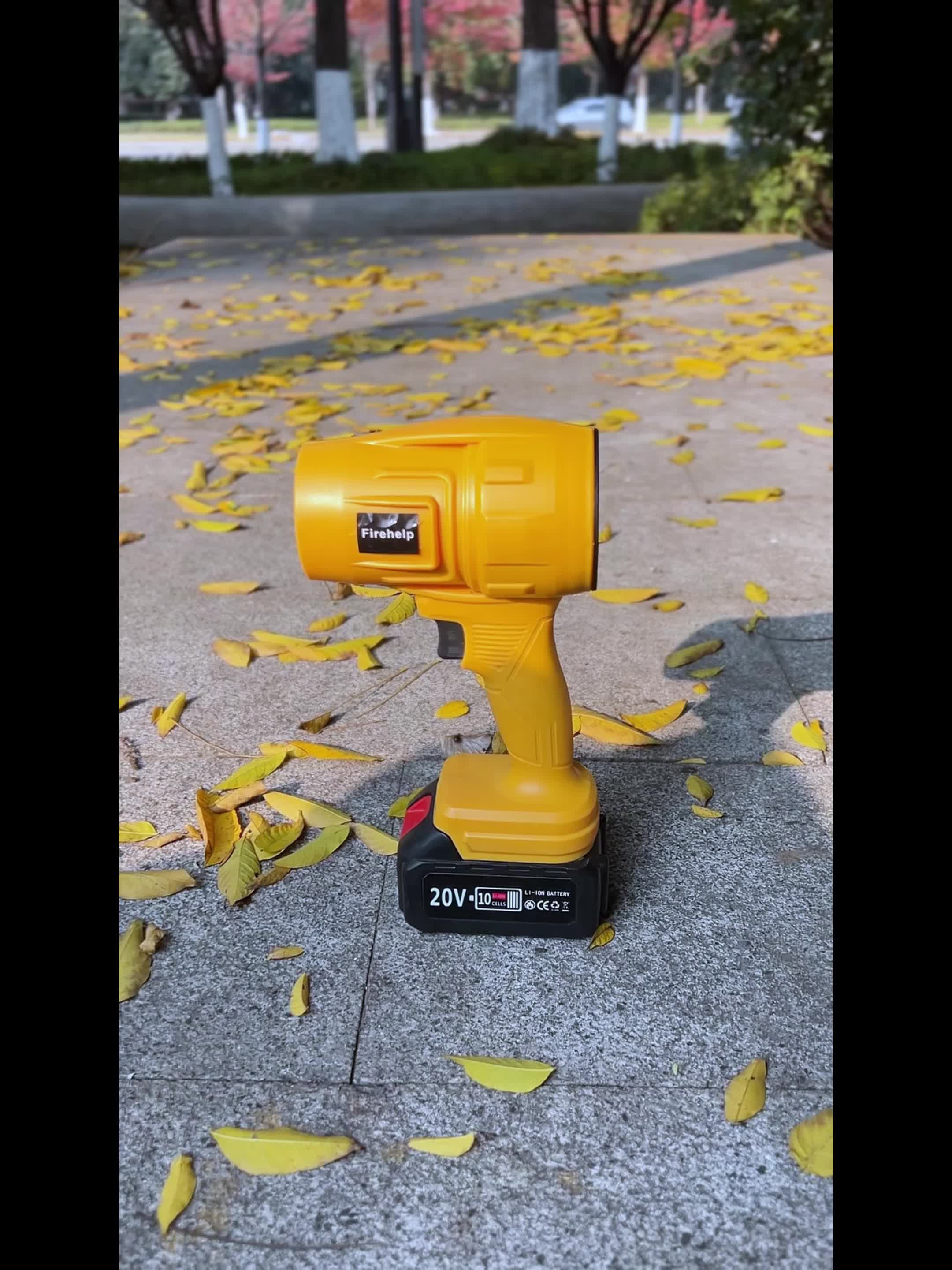 Cordless Leaf Blower 20V 50000RPM – Turbo Air Blower for Leaf Blowing, Snow Removal, Car Drying & Dust Cleaning, Rechargeable Lithium Battery, Lightweight Handheld Outdoor Tool