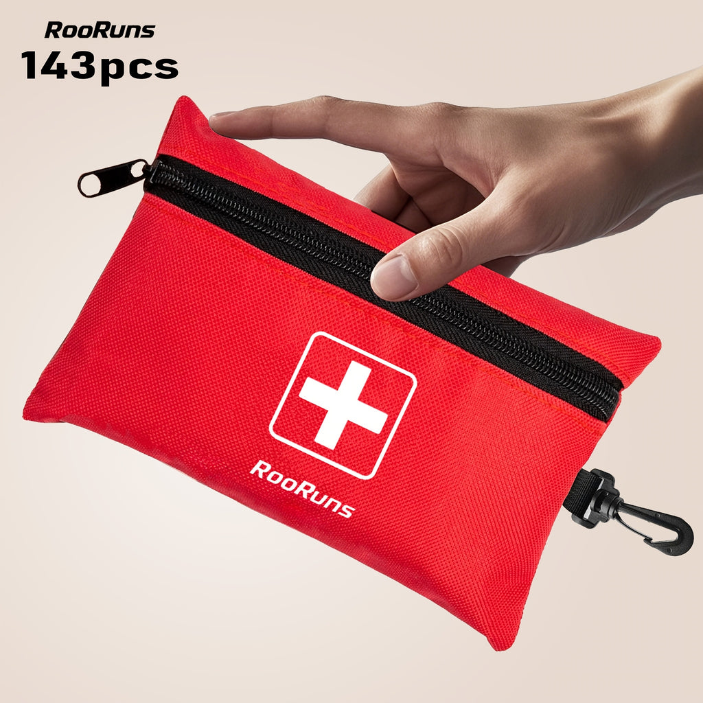 IFAK Tactical First Aid Kit Bag with Tourniquet Scissors Whistle – Portable Emergency Survival Kit for Hiking Camping Hunting Car Outdoor Adventures