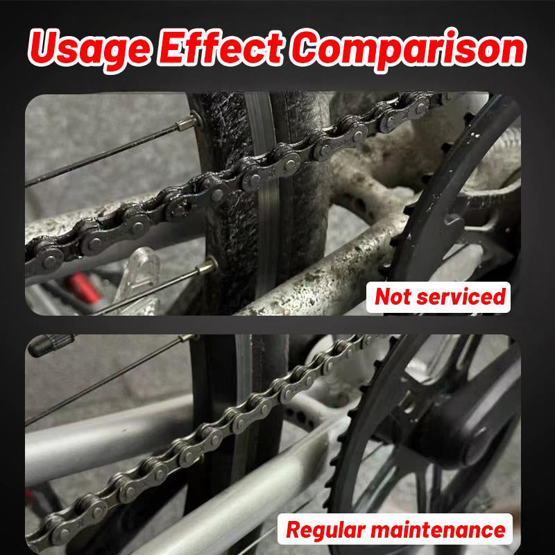 Chain Lubricant for Bicycle & Motorcycle Professional Spray Sprockets Hubs Brake Cables Bearings Door Locks Hinges Anti-Rust Multi-Use Lube Smooth Operation
