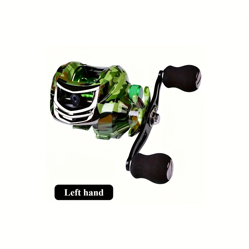 Metal Fishing Reel High-Speed Gear Ambidextrous Spinning Reel for Carp Bass Saltwater Freshwater Left Right Hand Standard Enhanced Models
