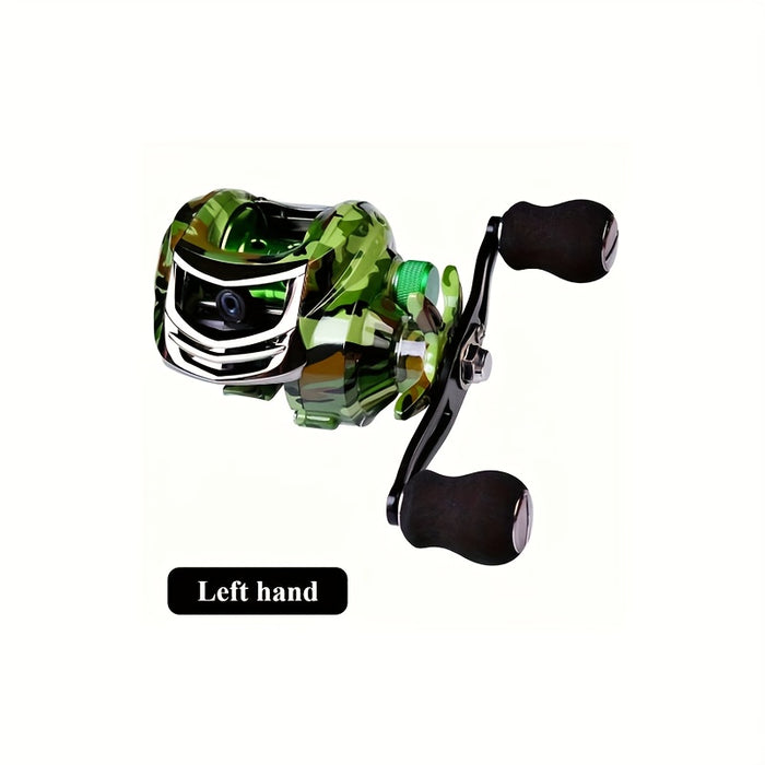 Metal Fishing Reel High-Speed Gear Ambidextrous Spinning Reel for Carp Bass Saltwater Freshwater Left Right Hand Standard Enhanced Models
